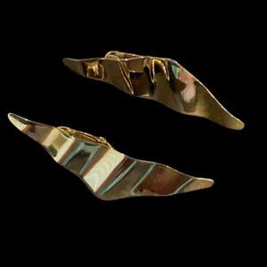 Modern Vintage Clip Earrings 